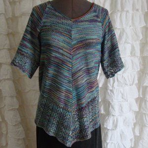 Faded Glory short sleeved sweater M